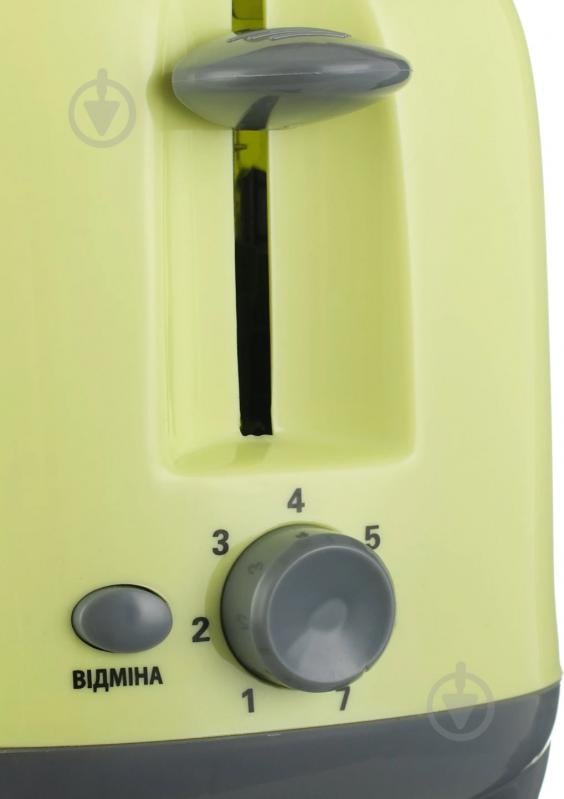 Тостер ViLgrand VT 0722P green - фото 7