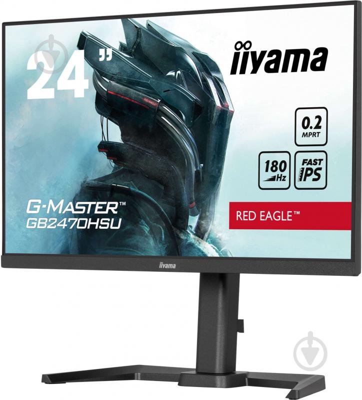 Монитор Iiyama G-Master Red Eagle 23,8" (GB2470HSU-B6) - фото 3