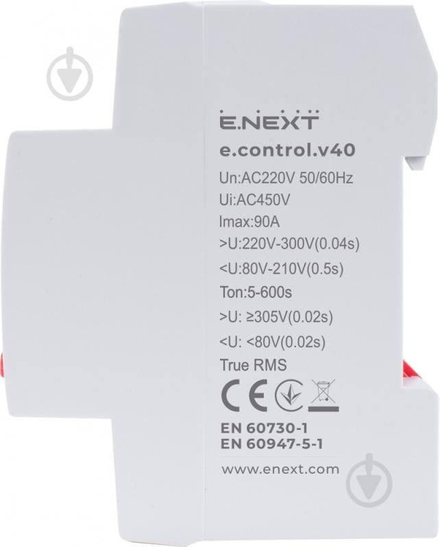 Реле напряжения E.NEXT e.control.v40 p0690032 - фото 5