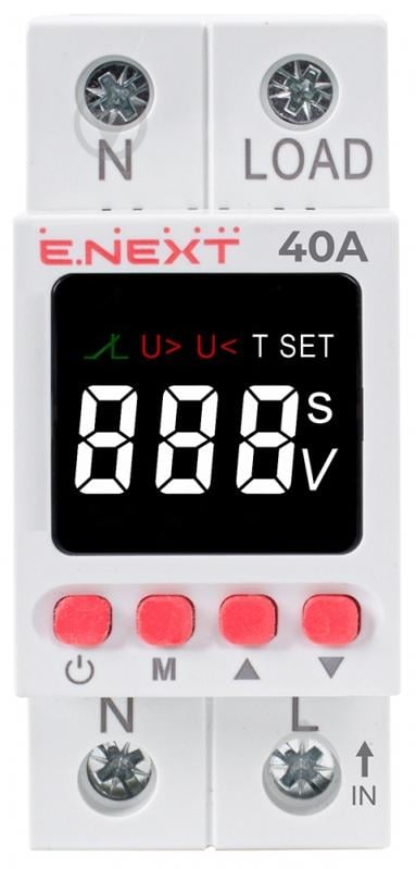 Реле напряжения E.NEXT e.control.v40 p0690032 - фото 2