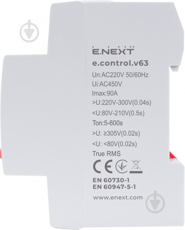 Реле напряжения E.NEXT e.control.v63 p0690033 - фото 5