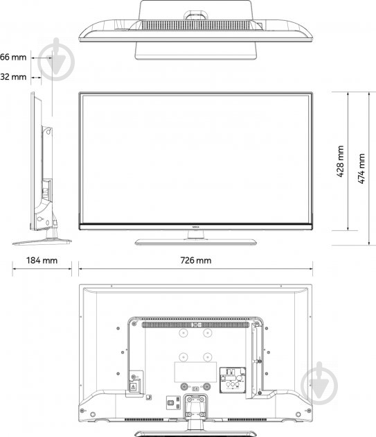 Телевізор Nokia 3200A 32″ Smart TV - фото 10