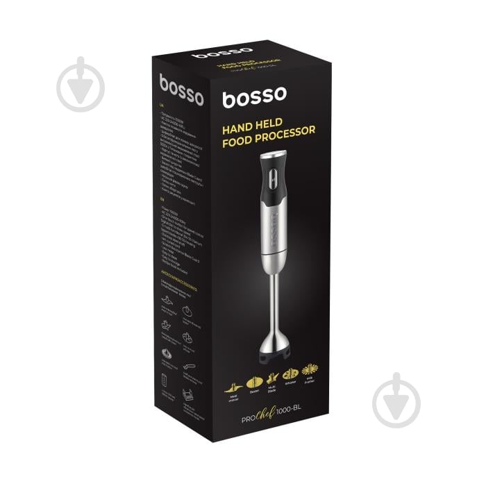 Блендер ручной BOSSO ProChef 1000-BL - фото 12