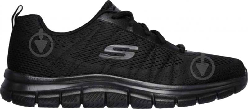 Кроссовки мужские демисезонные Skechers Track 232081W BBK р.42 черные - фото 1