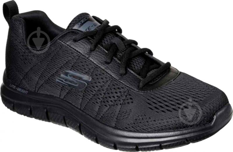 Кроссовки мужские демисезонные Skechers Track 232081W BBK р.42 черные - фото 3