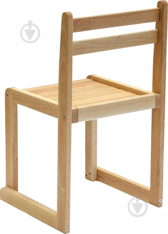 Стул детский деревянный Гойдалка 340 бук - фото 2