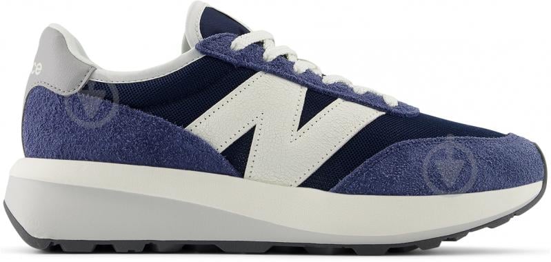 Кроссовки мужские демисезонные New Balance 370 U370AG р.44,5 синие - фото 1