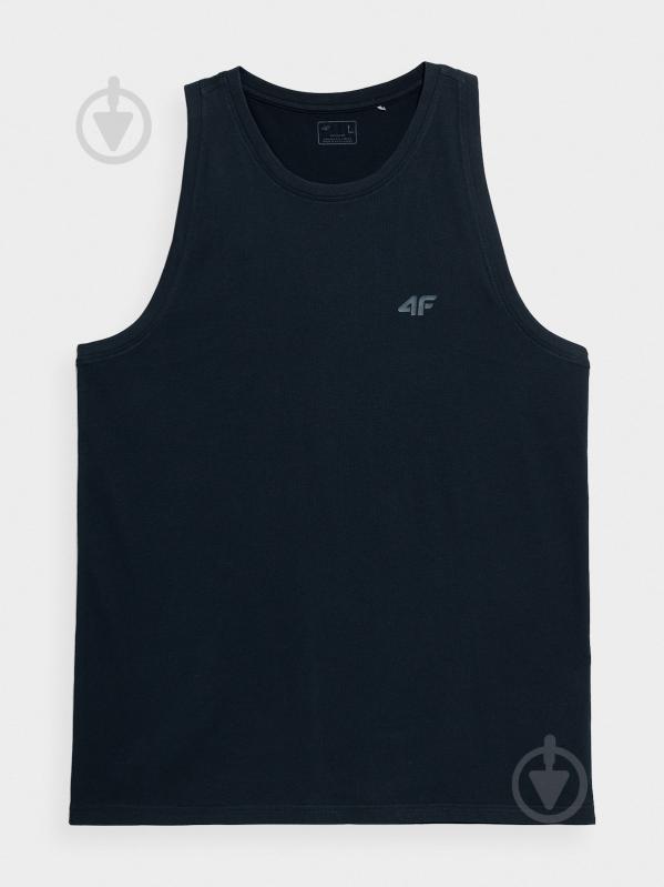Майка 4F 4FSS23TSLEM017-30S р.L синий - фото 1 Майка 4F 4FSS23TSLEM017-30S р.L синий - фото 1