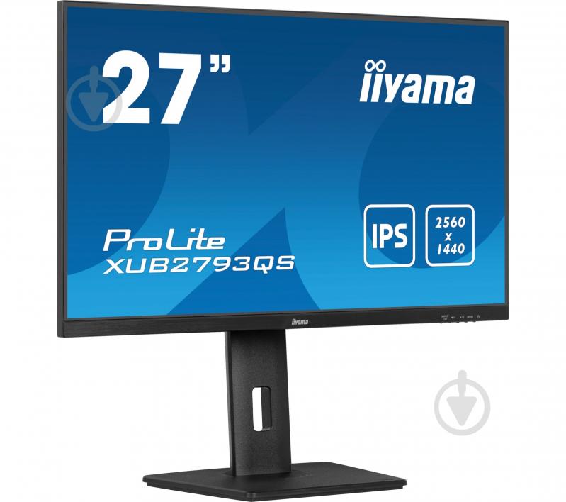 Монитор Iiyama ProLite 27" (XUB2793QS-B6) - фото 2 Монитор Iiyama ProLite 27" (XUB2793QS-B6) - фото 2