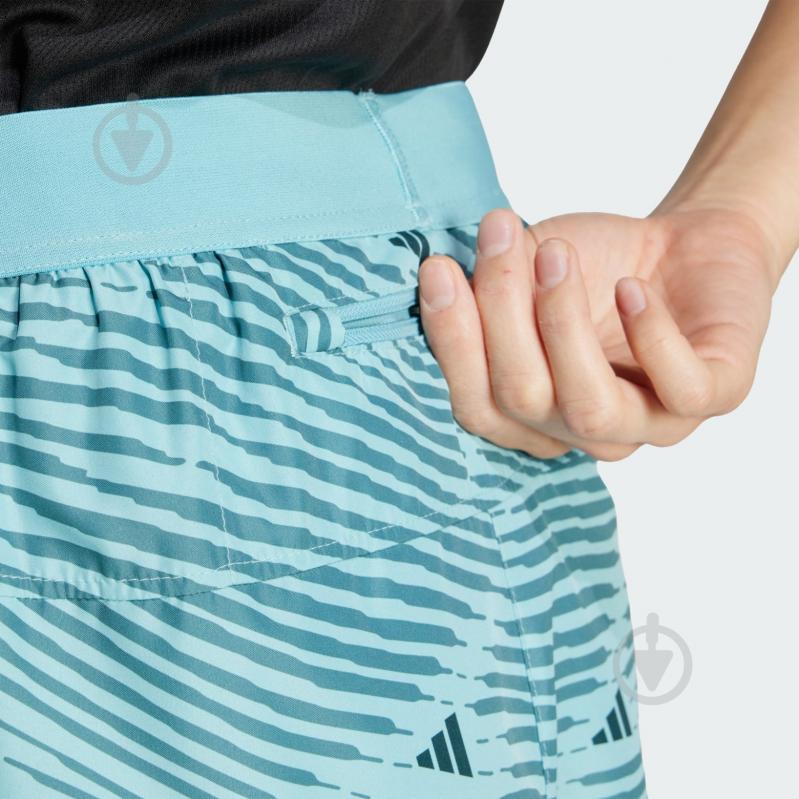Шорты Adidas adi365 E BL S W JN6142 р. L бирюзовый - фото 4 Шорты Adidas adi365 E BL S W JN6142 р. L бирюзовый - фото 4