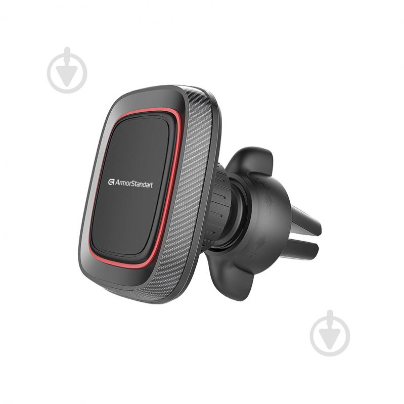 Автодержатель AV2S Magnetic Holder Black (ARM59408) Armorstandart черный - фото 1