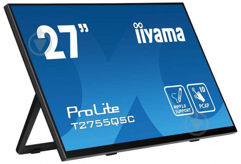 Монитор Iiyama ProLite 27" (T2755QSC-B1) - фото 4 Монитор Iiyama ProLite 27" (T2755QSC-B1) - фото 4