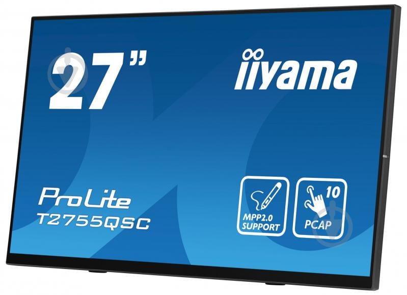 Монитор Iiyama ProLite 27" (T2755QSC-B1) - фото 3 Монитор Iiyama ProLite 27" (T2755QSC-B1) - фото 3