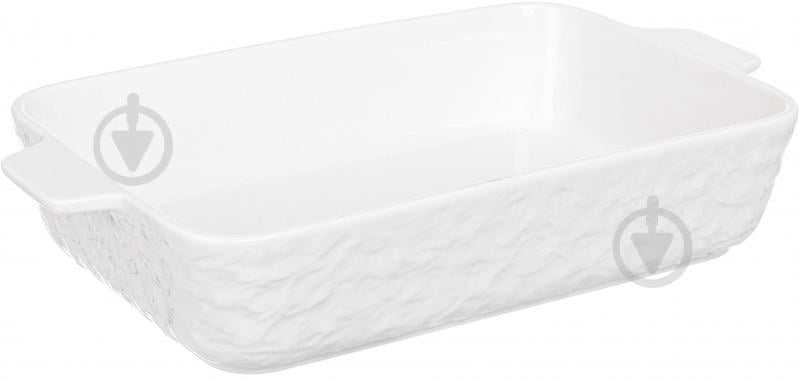 Форма для запекания Maxmark 35,5х21,3х7 см белая MK-CB78005 - фото 1