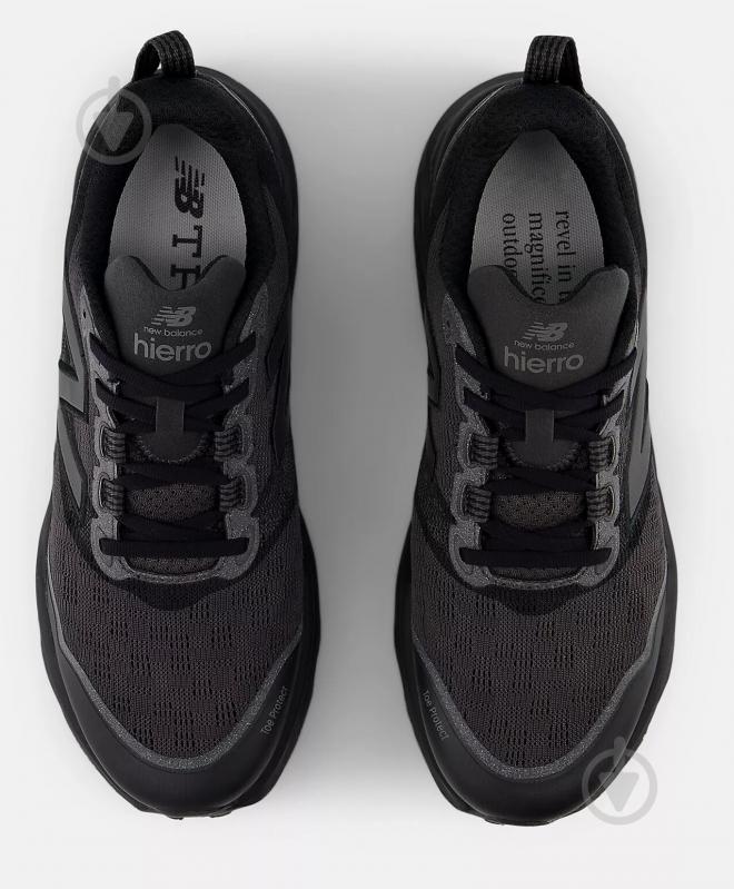 Кросівки чоловічі New Balance Fresh Foam X Hierro v9 MTHIERZ9 р.44,5 чорні - фото 5 Кросівки чоловічі New Balance Fresh Foam X Hierro v9 MTHIERZ9 р.44,5 чорні - фото 5