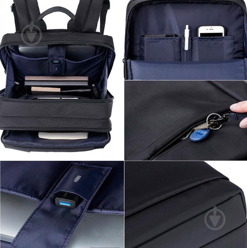 Рюкзак Xiaomi Mi Business Backpack 13-15" black (ZJB4064G) - фото 4