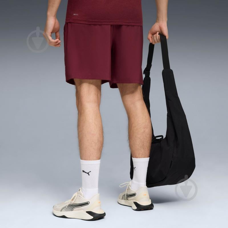 Шорти Puma TAD ESSENTIALS 7" Woven Short 52591096 р. 2XL бордовий - фото 2