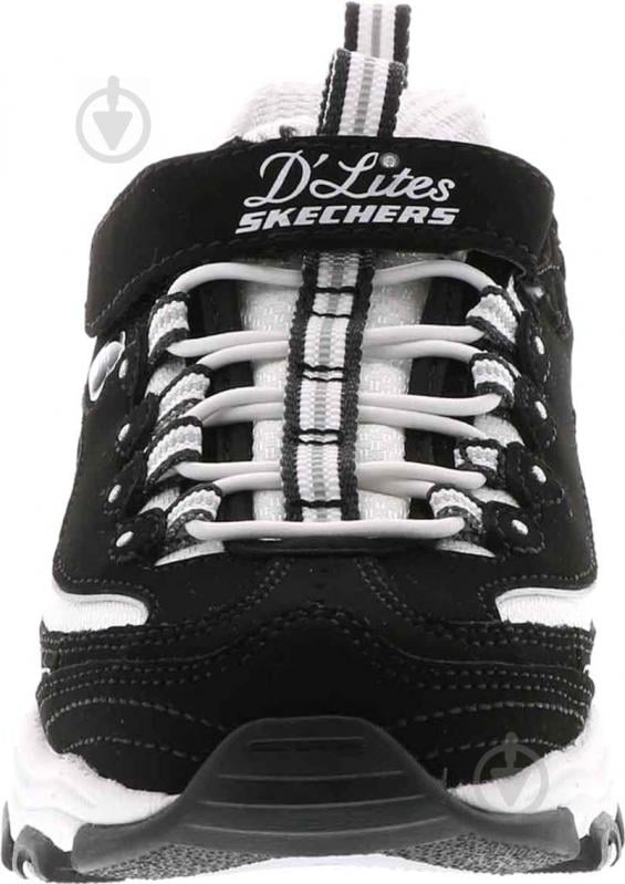 Кроссовки мужские демисезонные Skechers D'Lites 4.0 237225 BKW р.43 черно-белые - фото 4