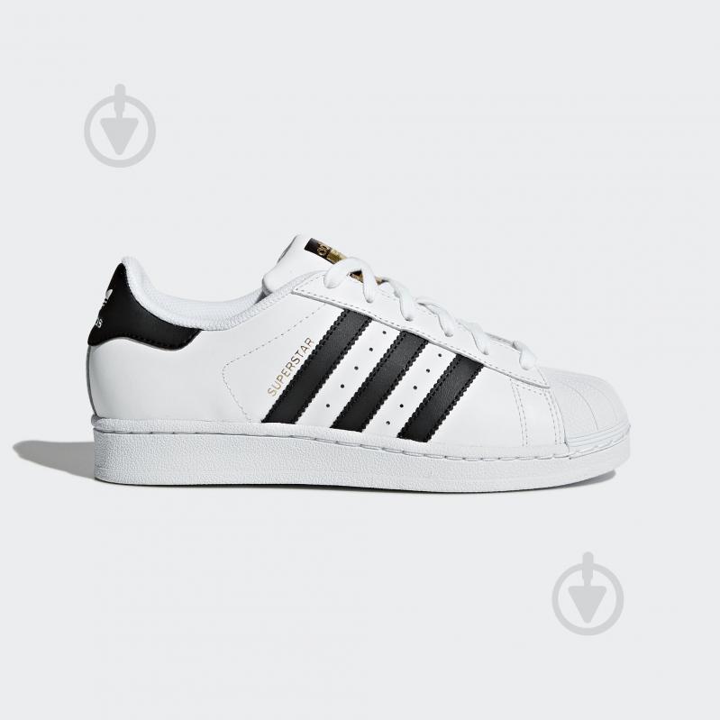 Кроссовки Adidas SUPERSTAR J C77154 р.37 1/3 белые - фото 1