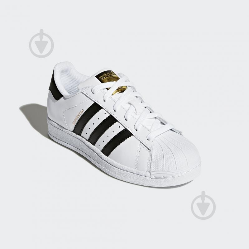 Кроссовки Adidas SUPERSTAR J C77154 р.37 1/3 белые - фото 4