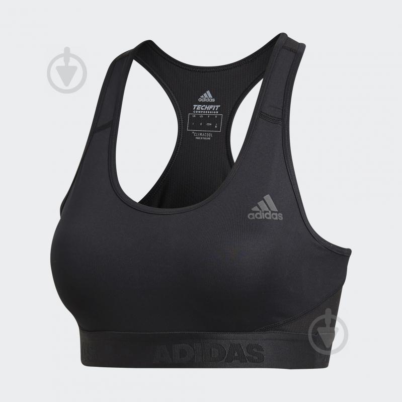 Бра Adidas DRST ASK SPR PD CD9718 р.XS черный - фото 1