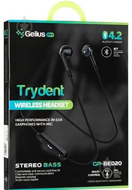 Наушники Gelius Pro Trydent white (GP-BE-020) - фото 5