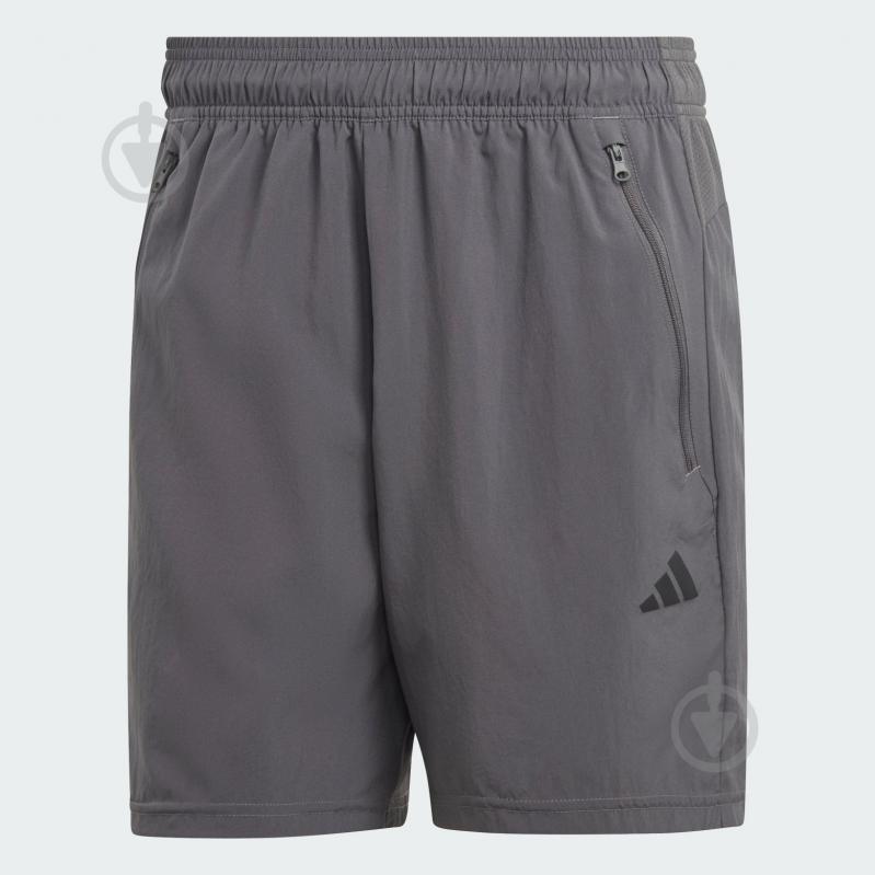 Шорты Adidas TR-ES WV SHO IC6978 р. 2XL серый - фото 1