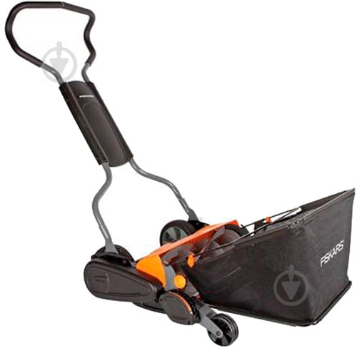 Газонокосилка механическая Fiskars StaySharp Max 1000591 - фото 2