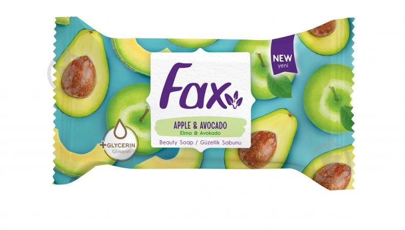 Мило Fax з екстрактами яблука та олією авокадо 60 г - фото 1