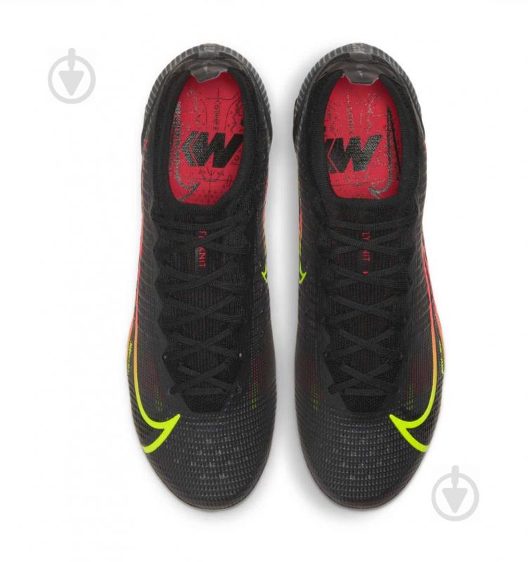 Бутси Nike VAPOR 14 ELITE FG CQ7635-090 р.40 чорний - фото 3