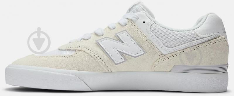 Кросівки чоловічі демісезонні New Balance 574 Numeric NM574VOW р.45 білі - фото 2