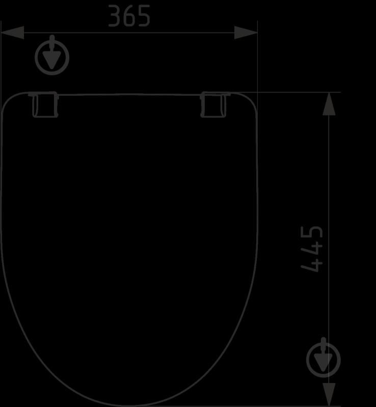 Сидіння для унітаза SoloPlast СУ-6Д - фото 11