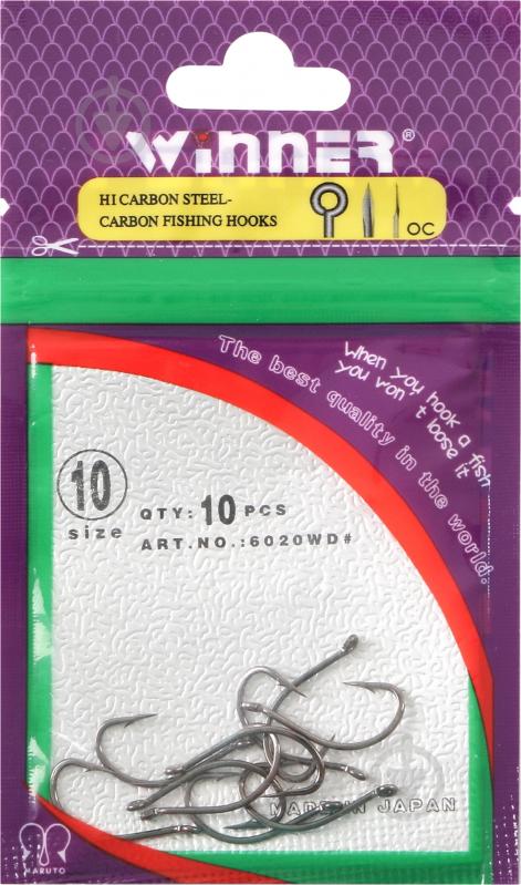 Крючок Winner №10 10 шт. - фото 1