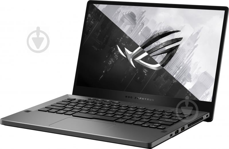 Ноутбук Asus ROG Zephyrus G14 GA401QC-HZ158 14 (90NR05T3-M02580) grey - фото 2