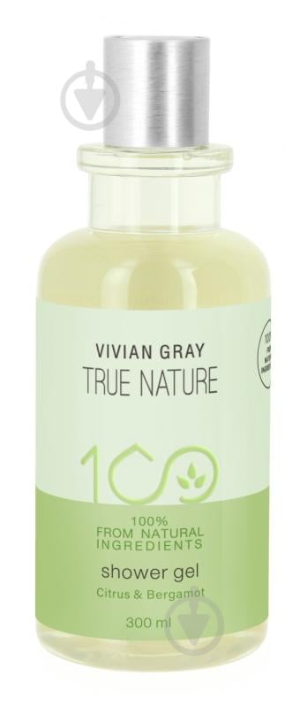 Гель для душу Vivian Gray True Nature Citrus & Bergamotte 300 мл - фото 1