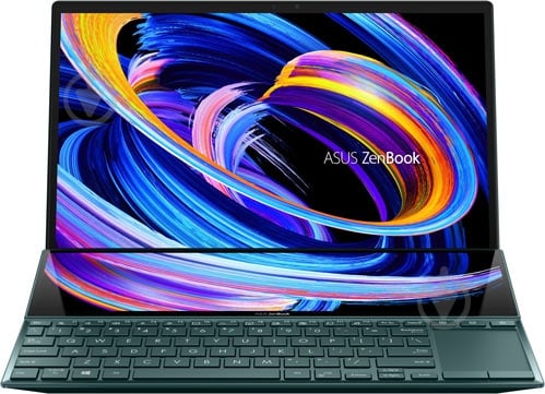 Ноутбук Asus ZenBook Duo UX482EG 14 (90NB0S51-M00400) blue - фото 1