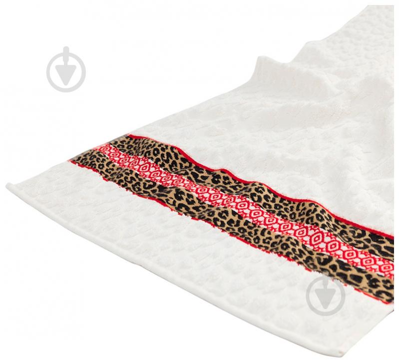 Рушник жаккард Wild Life 70x140 см екрю Arya - фото 2