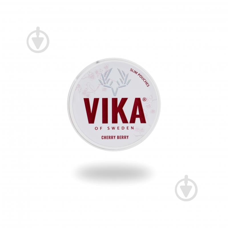 Нікотинові паучі Vika Slim Cherry Berry 25 мг - фото 2 Нікотинові паучі Vika Slim Cherry Berry 25 мг - фото 2