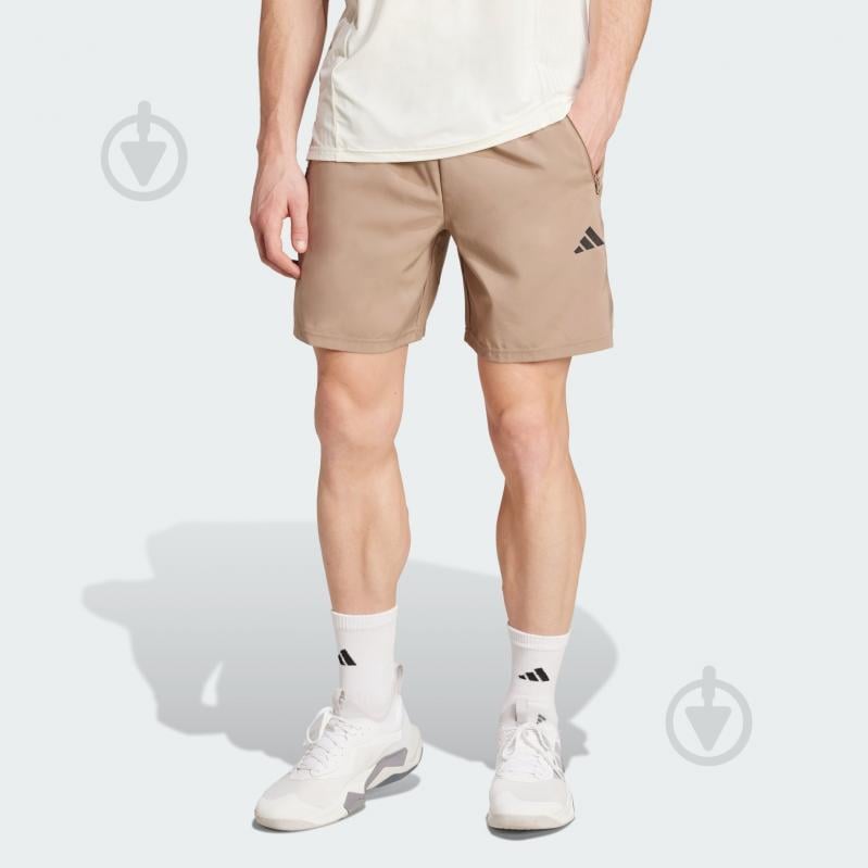 Шорты Adidas Train Essentials Woven JW2495 р. L коричневый - фото 1