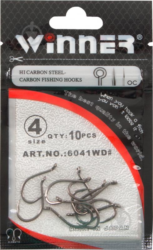 Крючок Winner №4 10 шт. - фото 1