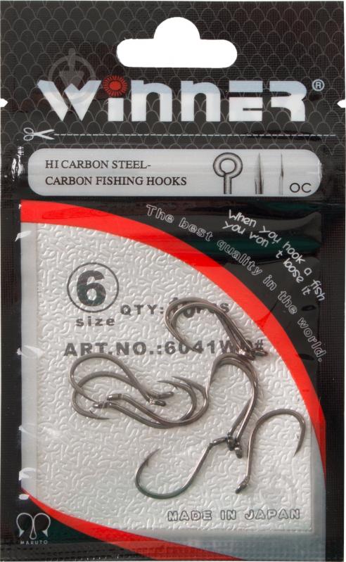 Крючок Winner №6 10 шт. - фото 1