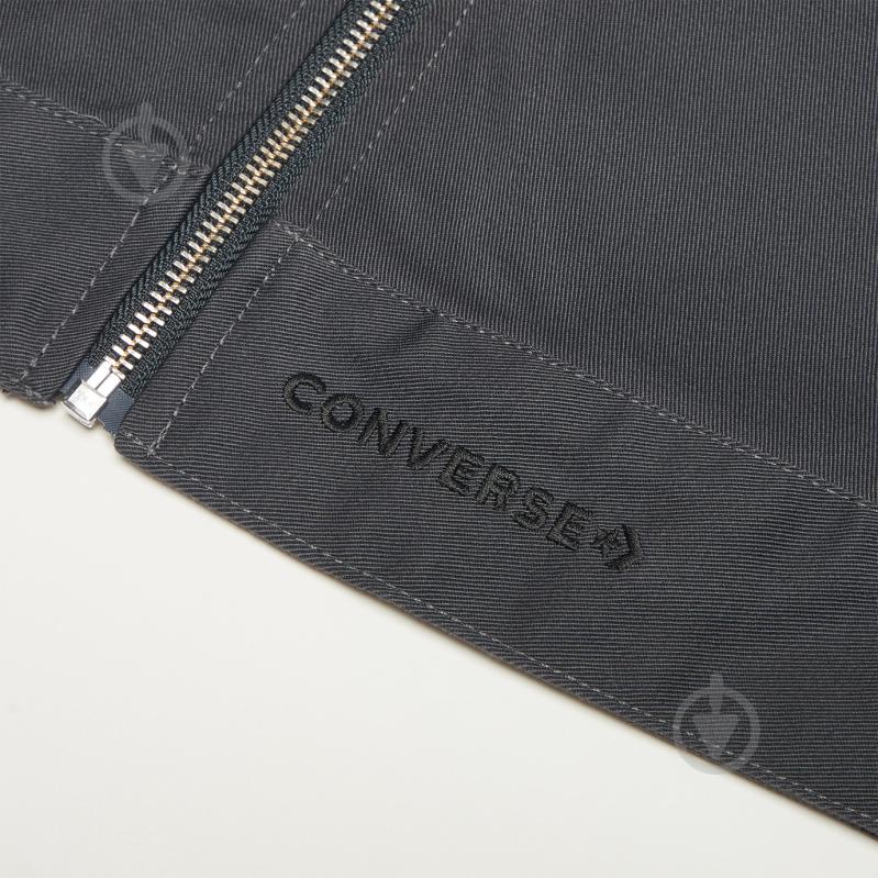 Вітрівка чоловіча демісезонна Converse Flight Bomber 10017312-049 р.XXL чорна - фото 5