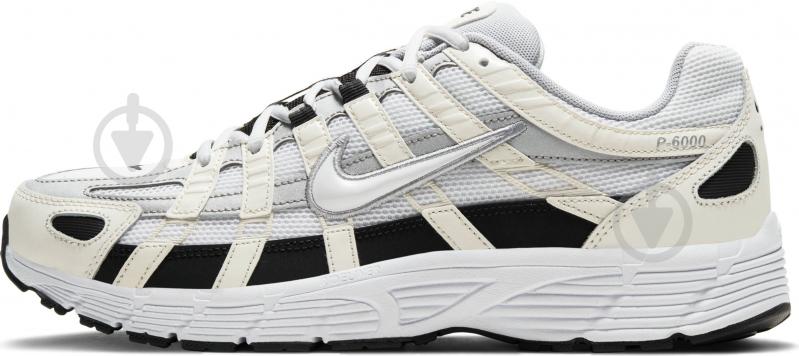 Кроссовки мужские демисезонные Nike P-6000 CD6404-101 р.45 бежевые - фото 1 Кроссовки мужские демисезонные Nike P-6000 CD6404-101 р.45 бежевые - фото 1