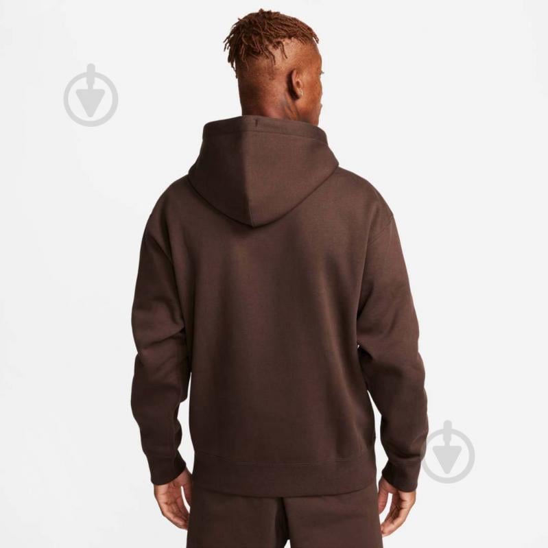 Джемпер Nike NK SOLO SWSH FLC PO HOODIE DX1355-237 р.L коричневий - фото 2