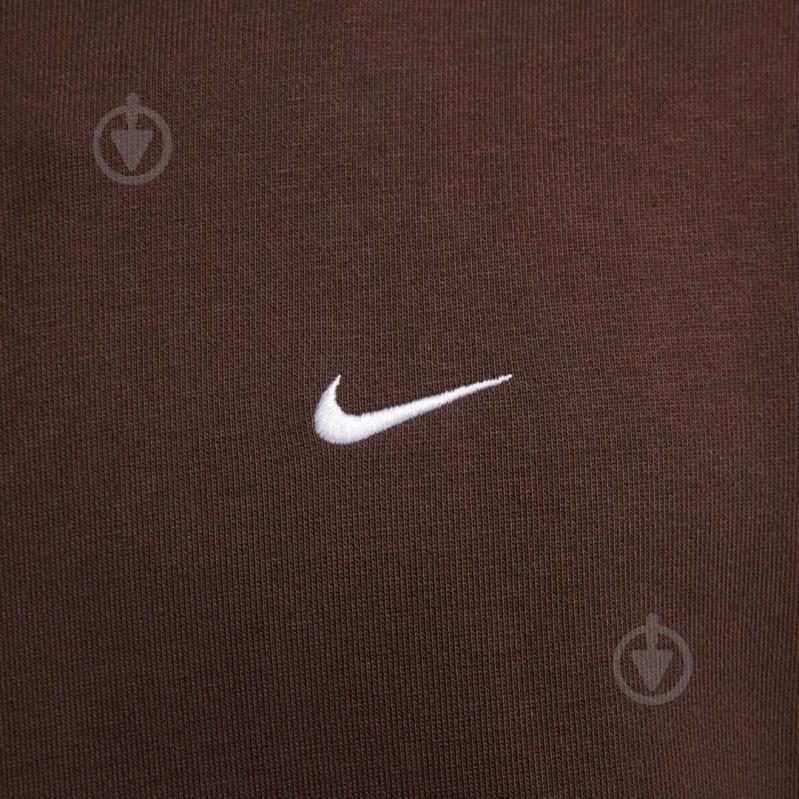 Джемпер Nike NK SOLO SWSH FLC PO HOODIE DX1355-237 р.L коричневий - фото 4