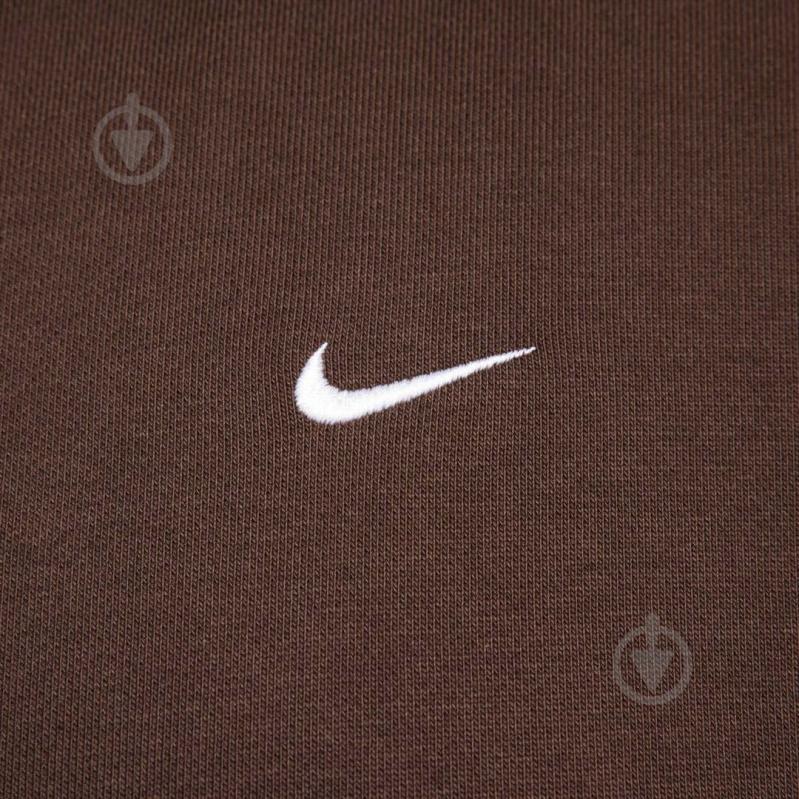 Джемпер Nike NK SOLO SWSH FLC PO HOODIE DX1355-237 р.L коричневий - фото 7