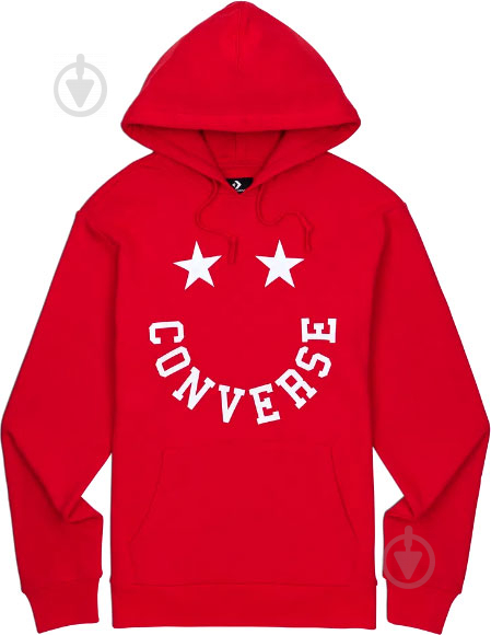 Худи Converse GRAPHIC PO HOODIE FT 2 10018351-610 р. L красный - фото 1