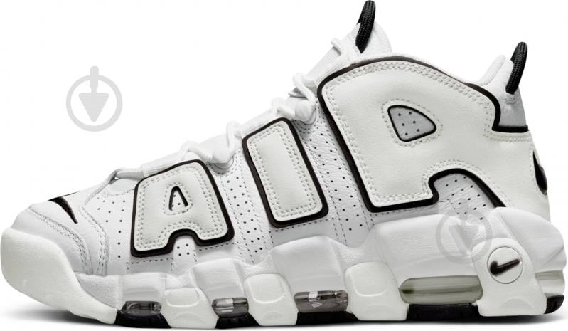 Кроссовки нисекс демисезонные Nike AIR MORE UPTEMPO DO6718-100 р.44 белые - фото 1