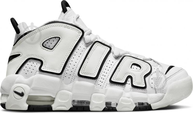 Кроссовки нисекс демисезонные Nike AIR MORE UPTEMPO DO6718-100 р.44 белые - фото 3