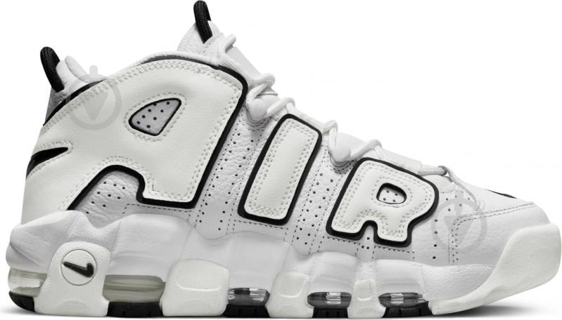 Кроссовки нисекс демисезонные Nike AIR MORE UPTEMPO DO6718-100 р.44 белые - фото 4